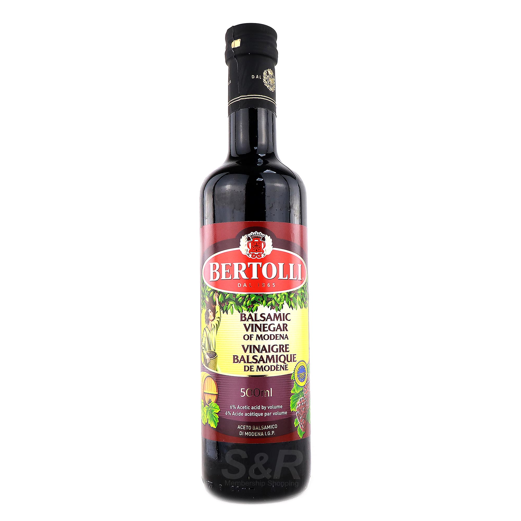 Bertolli Balsamic Vinegar Of Modena 500mL Bertolli Balsamic Vinegar Of Modena 500mL